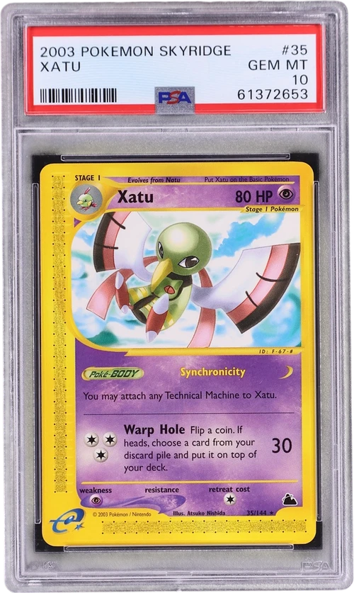 2003 Pokemon Skyridge #35 Xatu