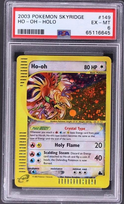 2003 Pokemon Skyridge #149 Ho-Oh-Holo (PSA 6)