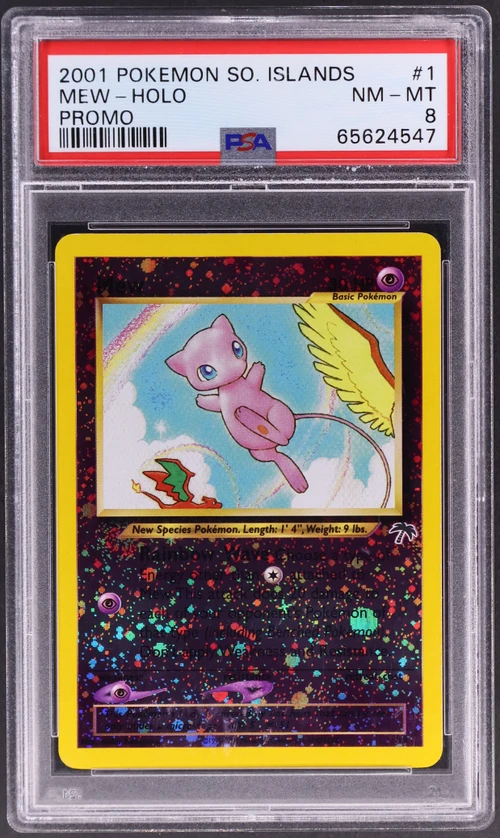 2001 Pokemon Southern Islands Promo #1 Mew-Holo
