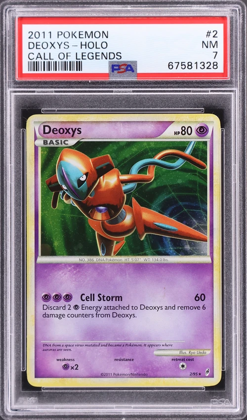 2011 Pokemon Call of Legends #2 Deoxys-Holo