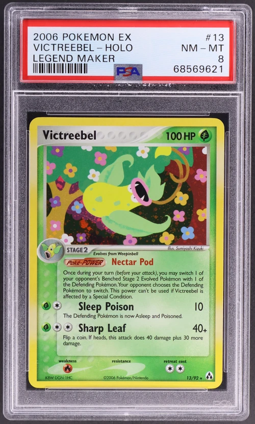 2006 Pokemon Ex Legend Maker #13 Victreebel-Holo