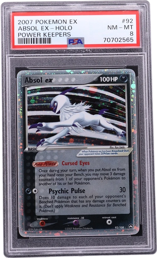 2007 Pokemon Ex Power Keepers #92 Absol Ex-Holo