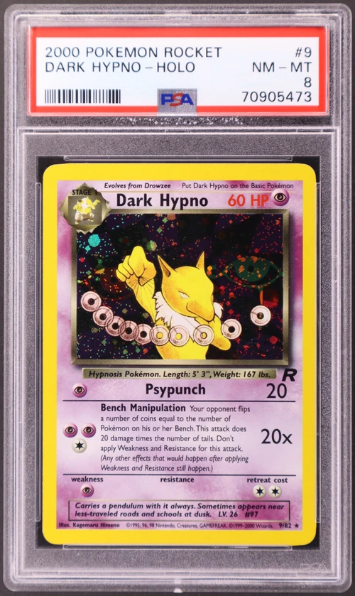 2000 Pokemon Rocket #9 Dark Hypno-Holo