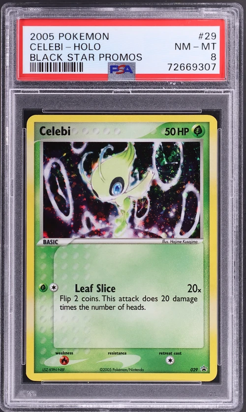 2005 Pokemon Black Star Promos #29 Celebi-Holo