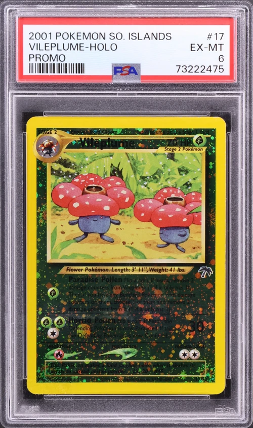 2001 Pokemon Southern Islands Promo #17 Vileplume-Holo