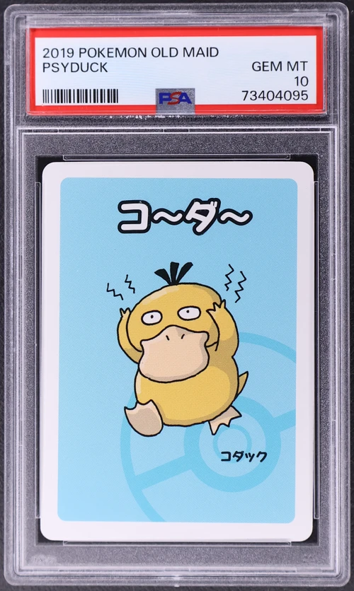 2019 Pokemon Old Maid Psyduck