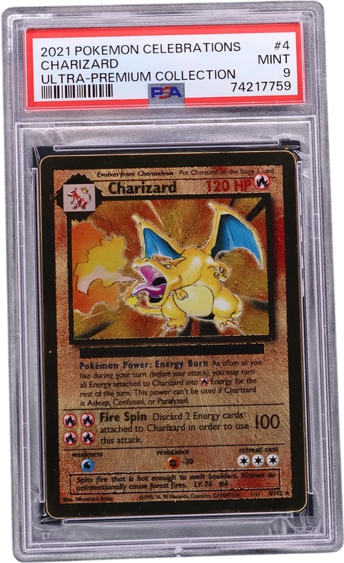 2021 Pokemon Celebrations Ultra-Premium Collection #4 Charizard