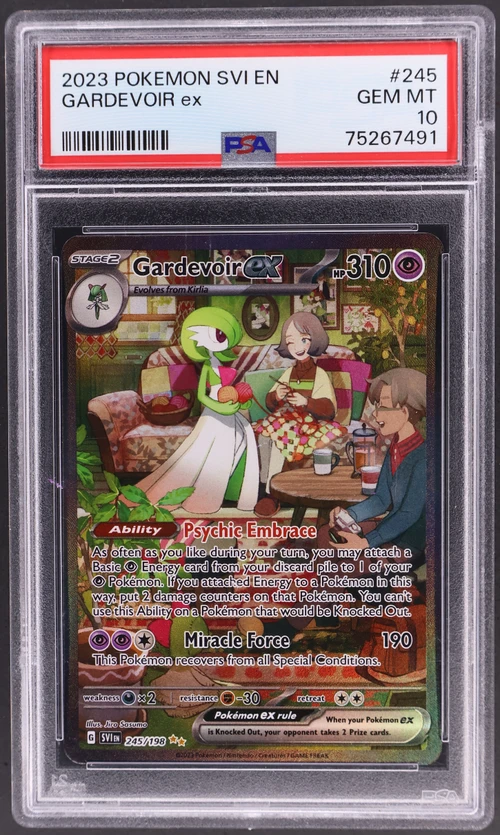 2023 Pokemon Svi En-Scarlet & Violet #245 Gardevoir Ex Special Illustration Rare