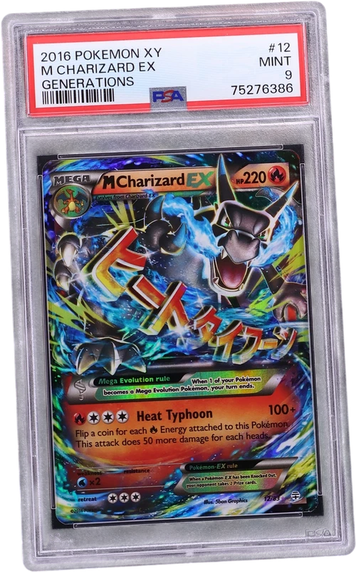 2016 Pokemon Xy Generations #12 M Charizard Ex