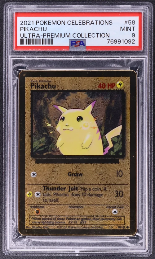 2021 Pokemon Celebrations Ultra-Premium Collection #58 Pikachu