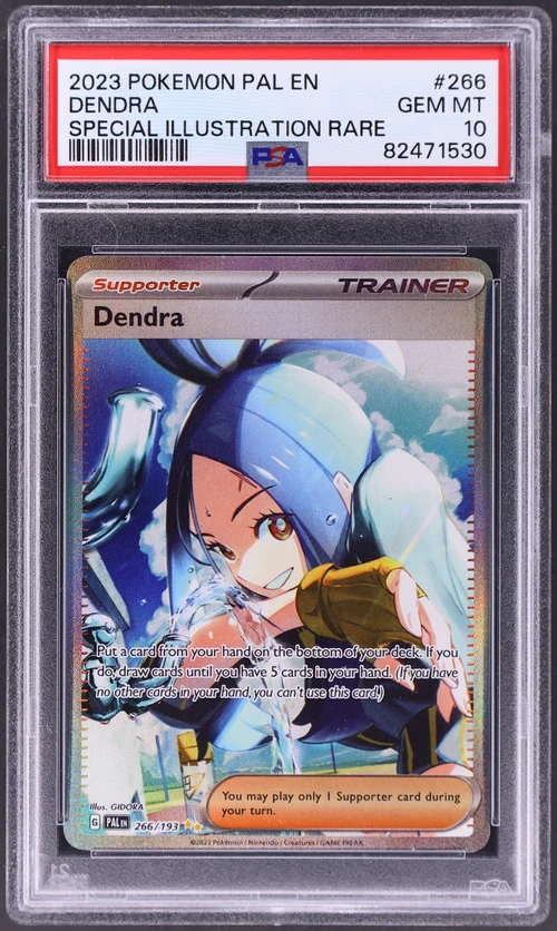 2023 Pokemon Pal En-Paldea Evolved #266 Dendra Special Illustration Rare