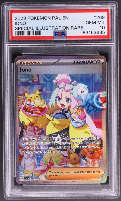 2023 Pokemon Pal En-Paldea Evolved #269 Iono Special Illustration Rare