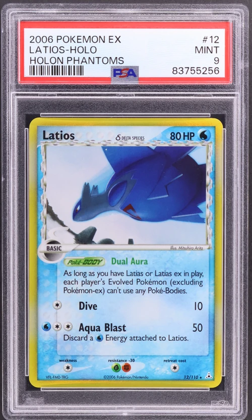 2006 Pokemon Ex Holon Phantoms #12 Latios-Holo