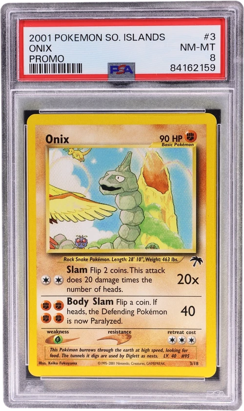 2001 Pokemon Southern Islands Promo #3 Onix