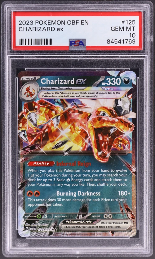 2023 Pokemon Obf En-Obsidian Flames #125 Charizard Ex
