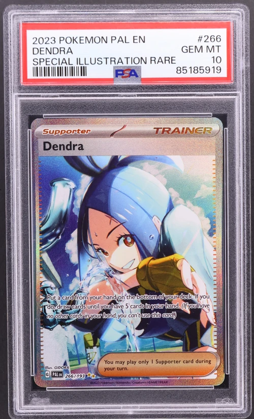 2023 Pokemon Pal En-Paldea Evolved #266 Dendra Special Illustration Rare