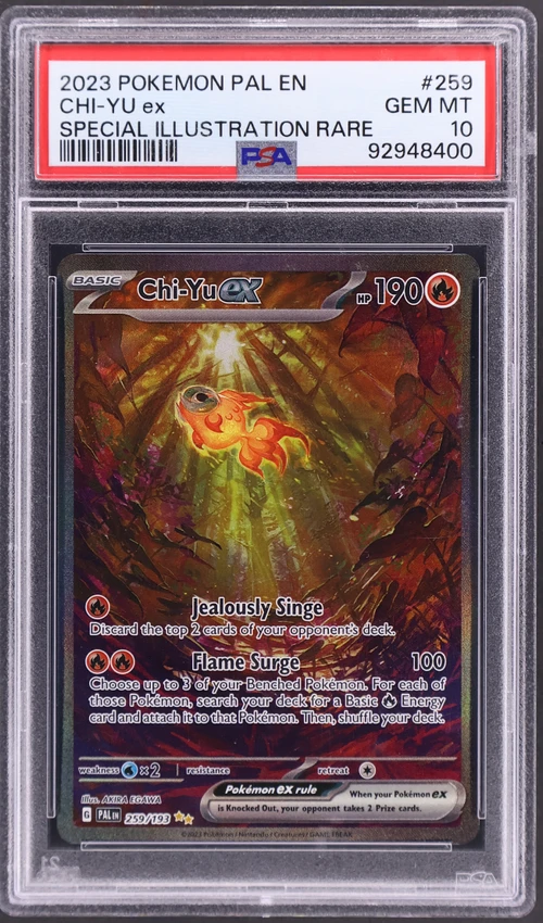 2023 Pokemon Pal En-Paldea Evolved #259 Chi-Yu Ex Special Illustration Rare