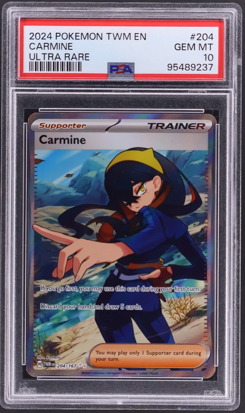 2024 Pokemon Twm En-Twilight Masquerade #204 Carmine Ultra Rare