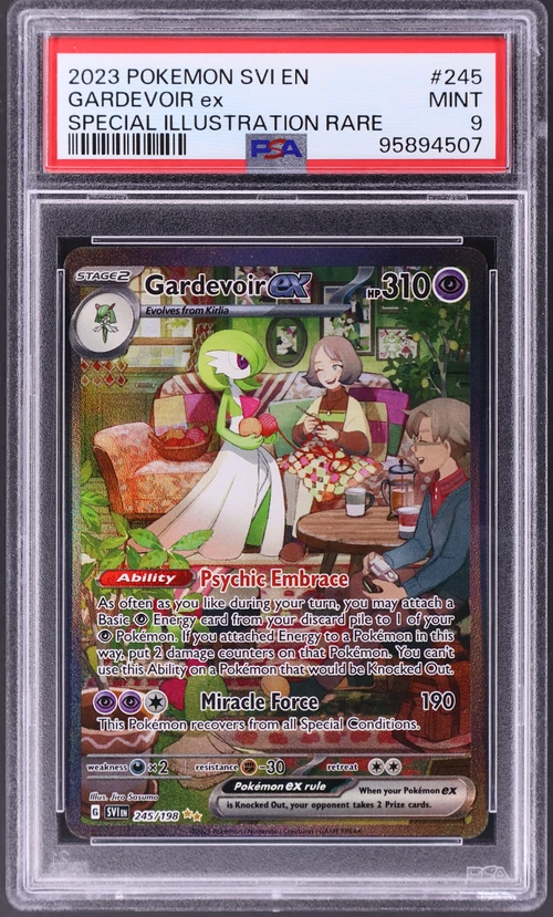 2023 Pokemon Svi En-Scarlet & Violet #245 Gardevoir Ex Special Illustration Rare