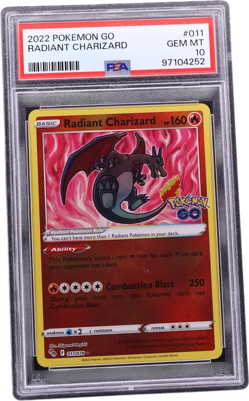 2022 Pokemon Go #011 Radiant Charizard