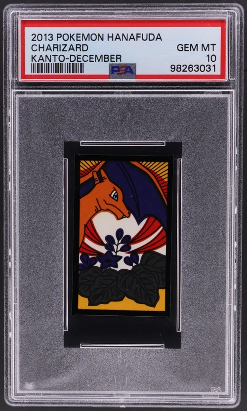 2013 Pokemon Hanafuda Kanto Charizard December