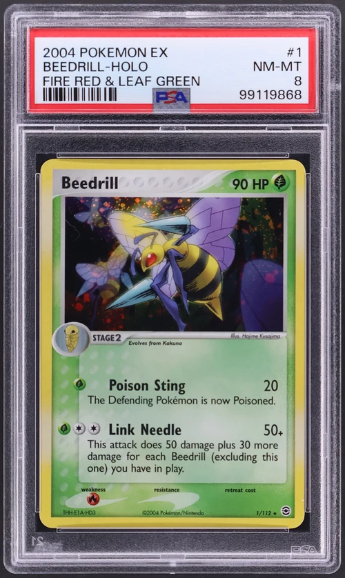 2004 Pokemon Ex Fire Red & Leaf Green #1 Beedrill-Holo