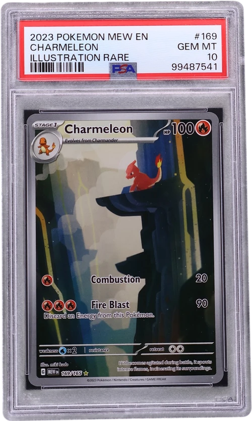 2023 Pokemon Mew En-151 #169 Charmeleon Illustration Rare